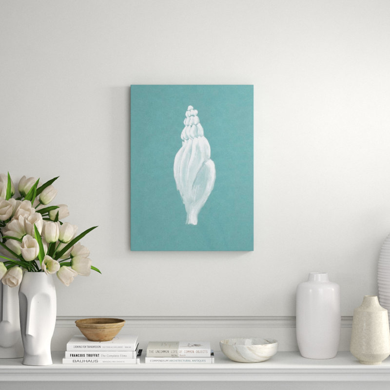 Pearl Shell II Painting by Fern Cassidy, 27" H x 20" W x 1.5" D, Glass Coat