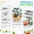 50CM Flocked Tabletop Christmas Tree