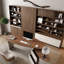Table de bureau de qualité supérieure en bois massif avec art-1321517637