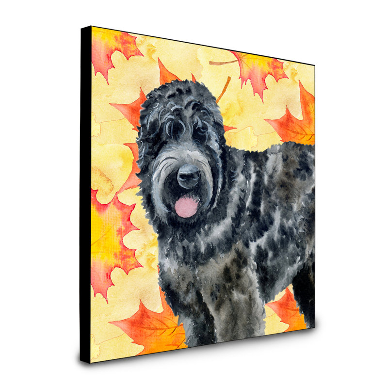 Panneau mural d’art Cannes, Terrier russe