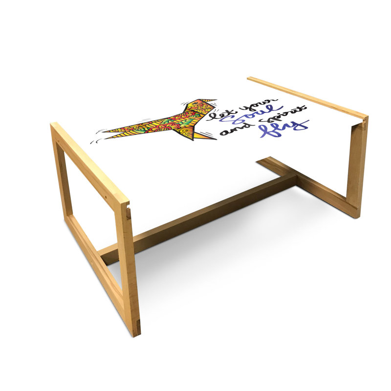 Isamu Sled Coffee Table, 90cm H x 62cm W x 40cm D