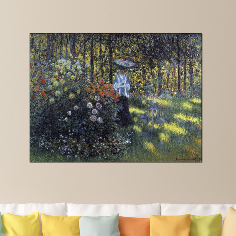 Claude Monet - Wrapped Canvas Painting, 90cm H x 120cm W x 1.8cm D