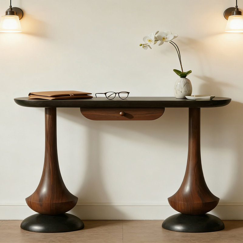 Retro Minimalist Console Table