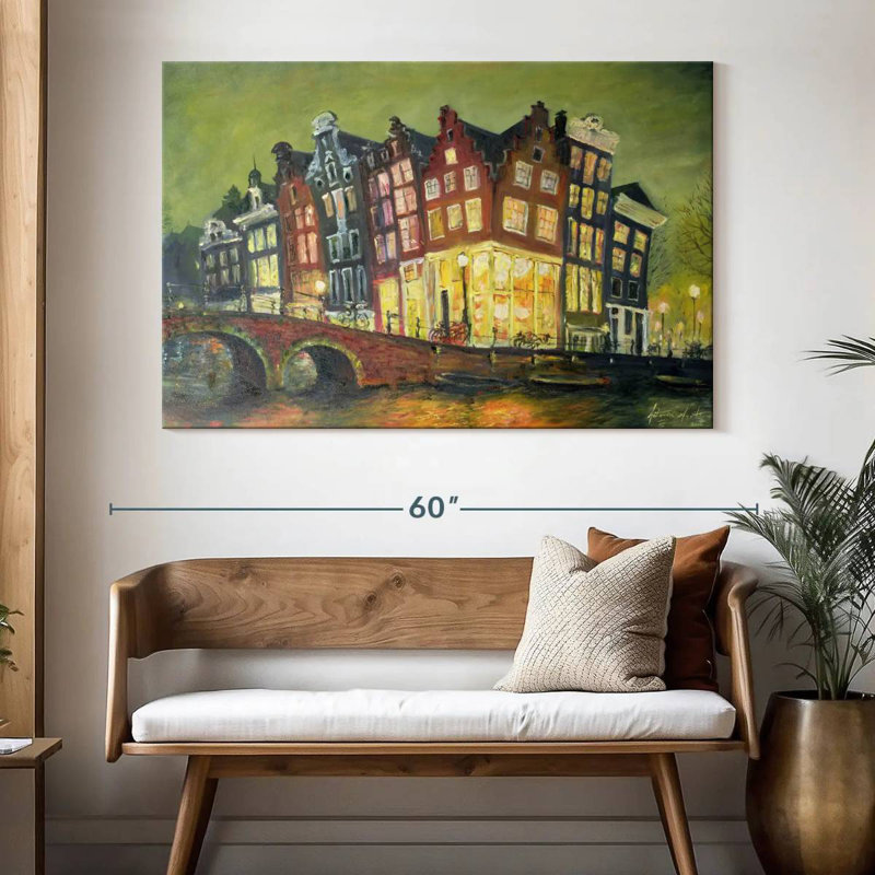 Sirci, lumières vives, Amsterdam, H 34 po x l 51 po