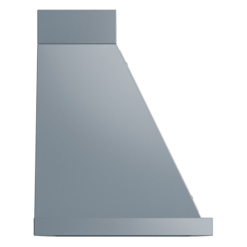 ILVE Nostalgie Noblesse 36 inch Range Hood, Blue Gray/Chrome