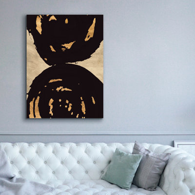 'Swirl On Swirl 2' by Alonzo Saunders Canvas Wall Art, 40" x 54"