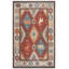 Tapis rouge en laine touffeté à la main Pouliot-27328819