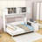 Queen Wall-Mounted Murphy Bed with Desk, Storage Cabinets and Shelves-1203634551
