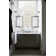 Corrente Pivot-N-View Squared Cornered Rectangle Mirror for Window Bathroom Vanity