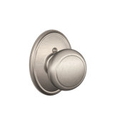 Andover Single Dummy Door Knob with Wakefield Rosette