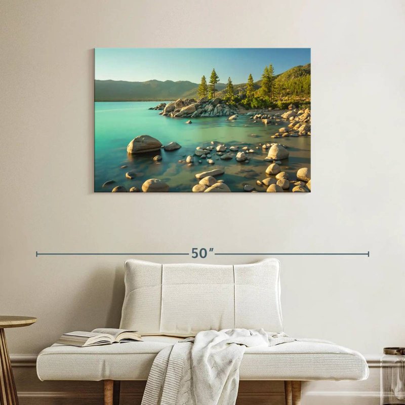 Alvord Lake Tahoe Sand Harbor, 26" H x 39" W