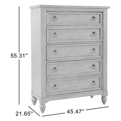 Commode 5 tiroirs Aisja