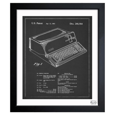 Premier ordinateur personnel Apple - Illustration