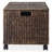 Casafield Water Hyacinth Rolling Filing Cabinet-93498888