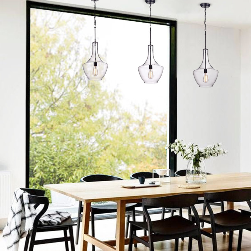 Luminaire suspendu simple 1 lumières Hockett