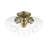 Gunnbjorn 3-Light 14.25" Semi Flush Mount-1569599188