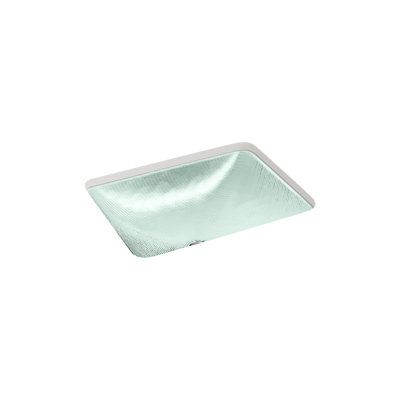 Yepsen Glass Undermount Bathroom Sink