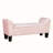 Velvet Upholstered Storage Bench-759417187