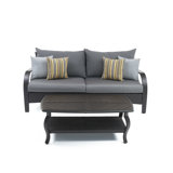 Barcelo 5 Piece Rattan Sofa Set with Cushions