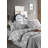 Quilt Cover Set, Grey & White | 65% Cotton & 35% Polyester, 120 Thread Count, Machine Washable, Envelope Pillowcase Closure, Button Duvet Cover Closure | Soft & Stylish Bedding Solution-119200353-119200420