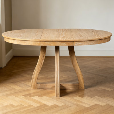 Round Extendable Dining Table For 4-6