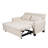 Malaquas Convertible Sleeper Loveseat with Pockets & Plush Pillows-115120296-116571860