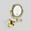 Miroir de meuble-lavabo mural 8 pouces à double face, grossissement 1X / 3X, rotatif à 360 ° et pliable, connexion câblée-2129969817