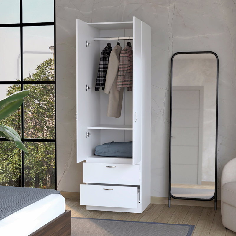 Armoire, chambre à coucher, Blanc