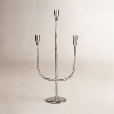 Handcrafted Metal Candelabra