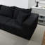 Canapé modulaire convertible en tissu de microfibre