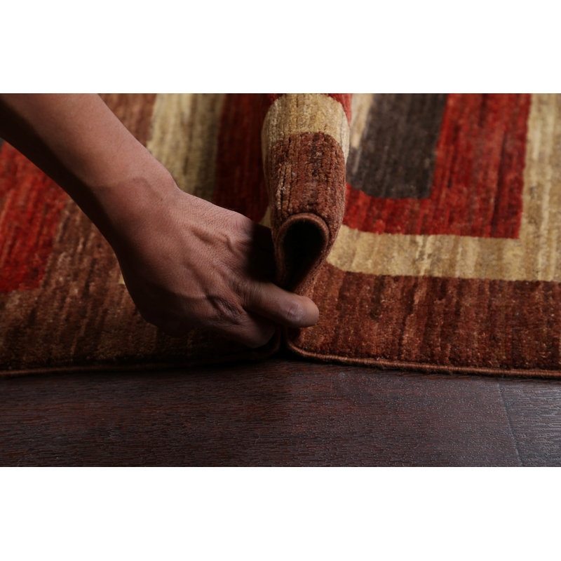 One-of-a-Kind 8'9" X 12'1" New Age Wool Area Rug in