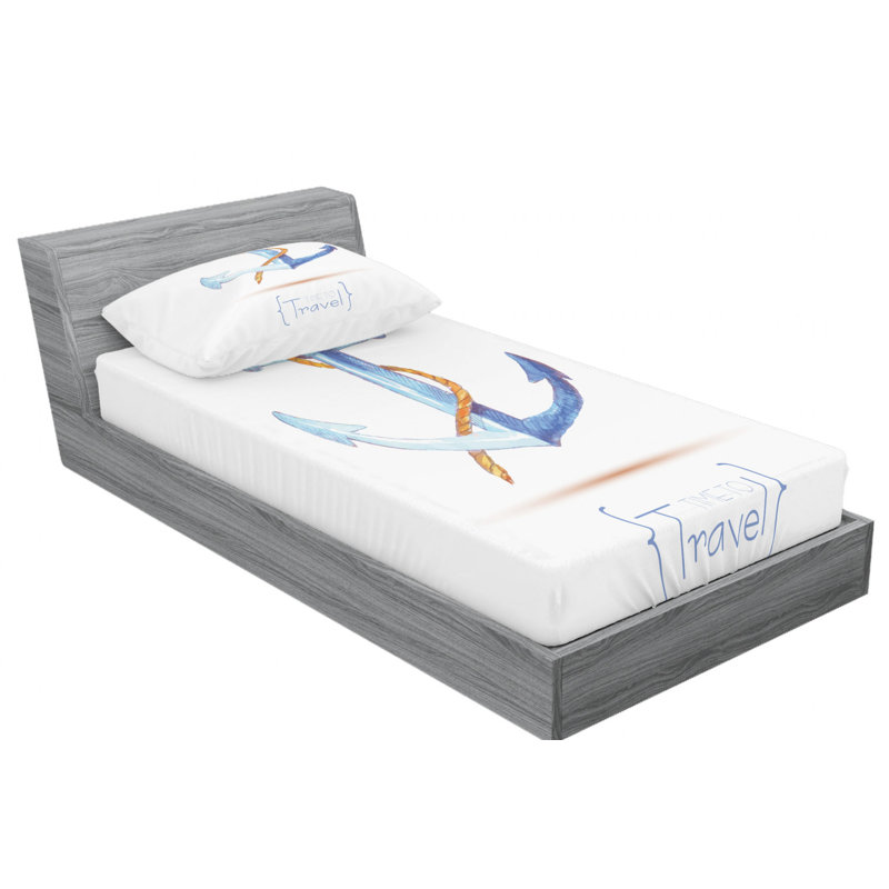 Microfiber Sheet Set, Twin XL Sheet Set with Fitted Sheet