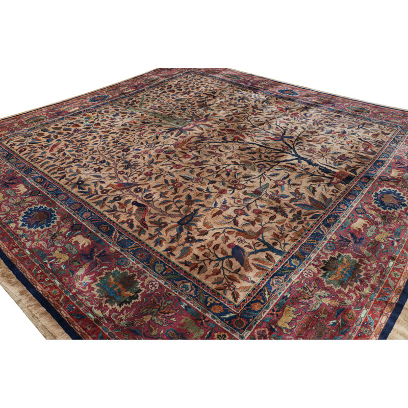 One-of-a-Kind 14'10x14'10 Hand Knotted Area Rug