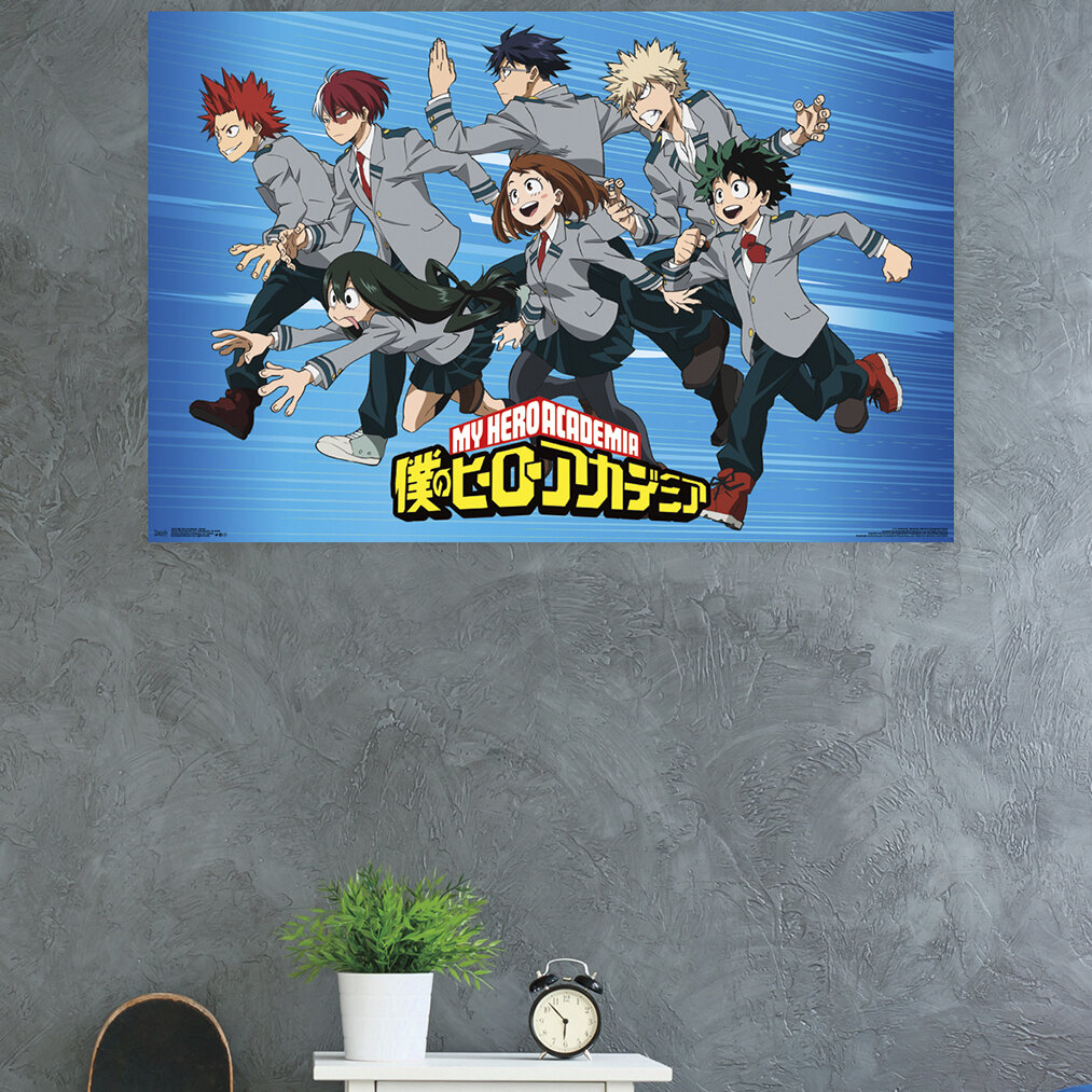 My Hero Academia: Season 6 - Key Art Wall Poster, 22.375 x 34