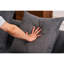 Memory Foam Filled 3 , Corduroy For A Restful Experience - Grey Couch, Comfort