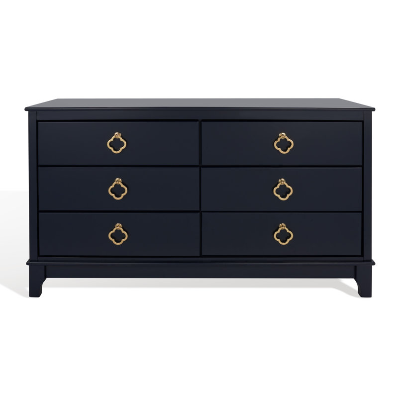 Commode double 6 tiroirs l 50 po Velasco, Marine