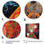 «Buddha Street Art the Obstacle Is the Path», reproduction sur toile-1118437729-1118437753