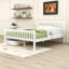 Lit plateforme en bois avec tête de lit, garde-corps et tiroirs de rangement Idahlia-232336864-232336865