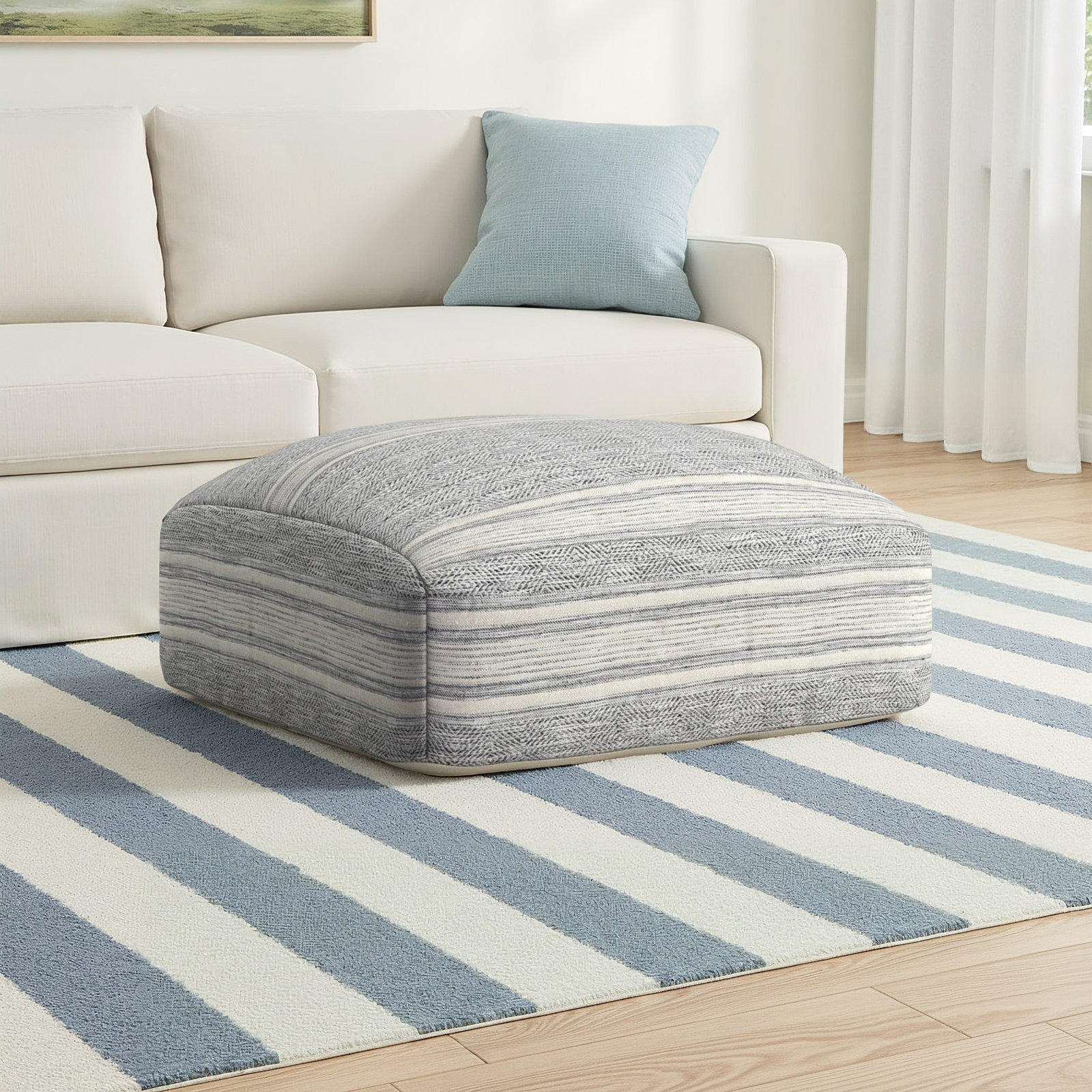 Robina Upholstered Pouf