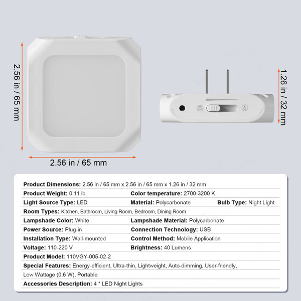 Dimensions du produit
