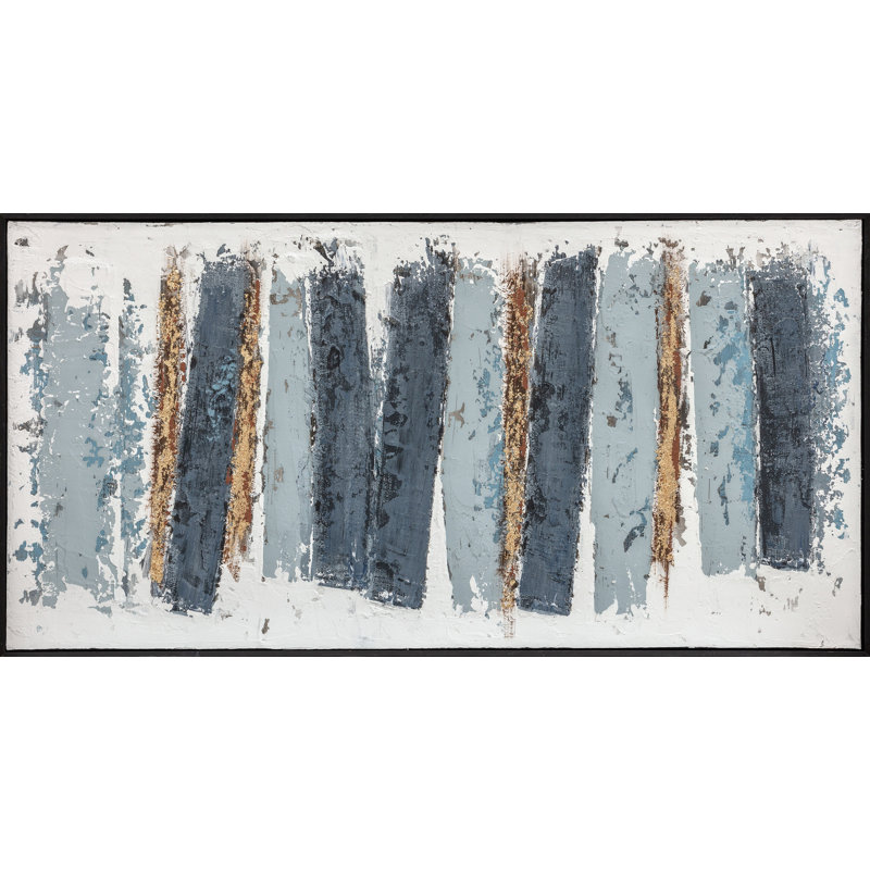 Floater Frame Painting on Canvas