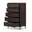 Malverne Wyeth 5 Drawer Dresser-Dark Carbon