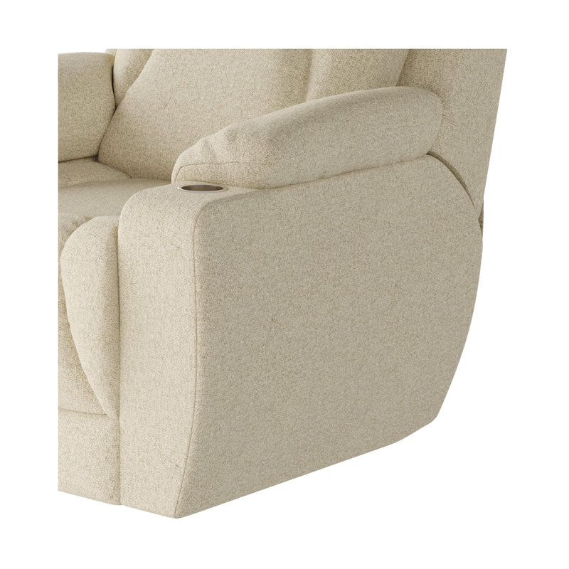 Fauteuil inclinable près du mur pour homme, Natiral, Mélange de polyester