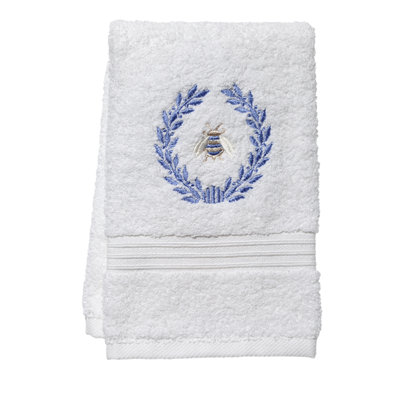 Serviette d’une serviette en tissu terry