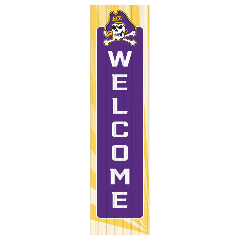 Enseigne de véranda 47 po Annalouise NCAA, NCAA East Carolina University
