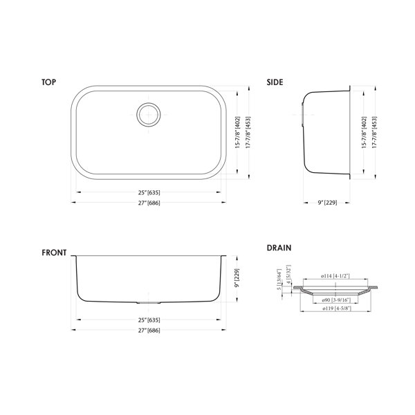 Dimensions du produit