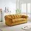 Canapé en chenille luxueusement doux avec coussins d'accoudoirs stables et structure en bois durable, parfait pour les maisons modernes et minimalistes