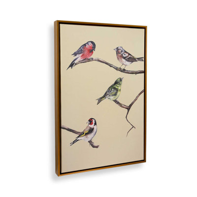 Estampe d'art « Perchés au passage de Dollybirds »