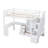 Kids Twin Loft Bed-1088027762