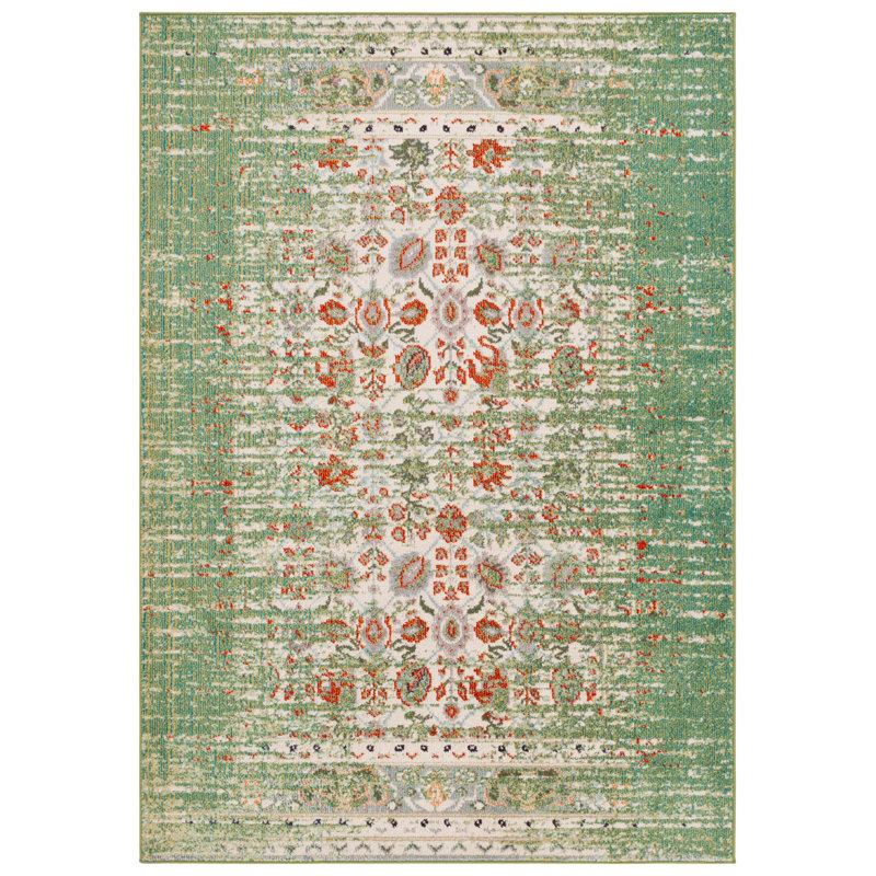 Monaco Performance Oriental Rug, Rectangle 4' x 6'